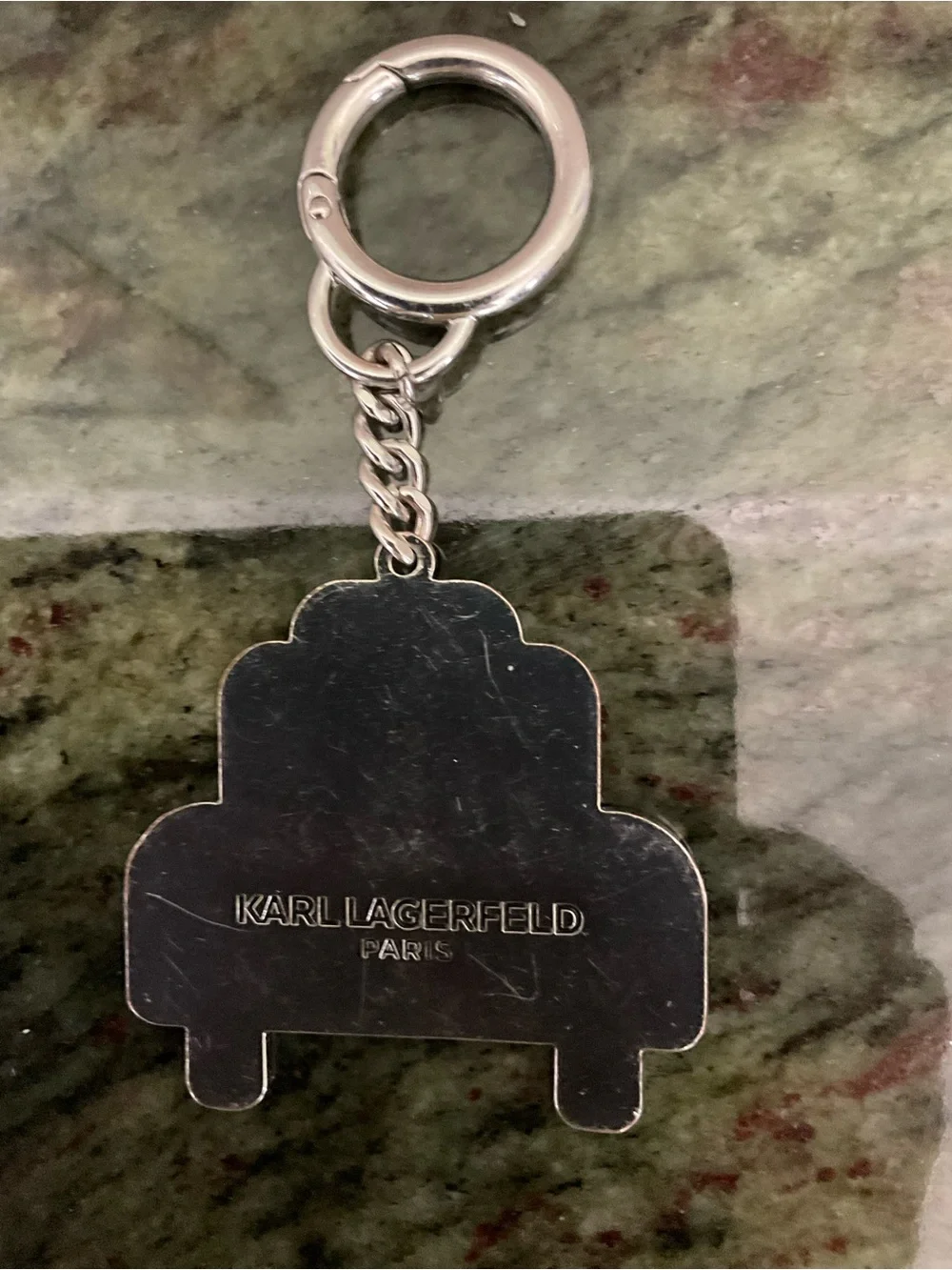 Karl Lagerfeld Taxi Keychain